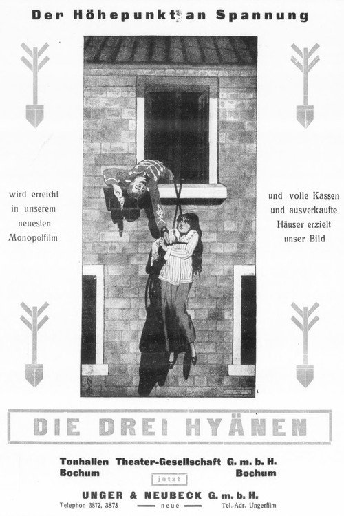 Die drei Hyänen Poster