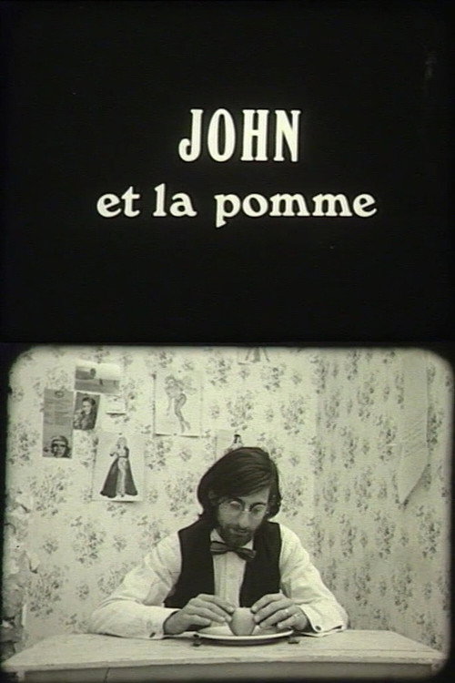 John et la pomme Poster