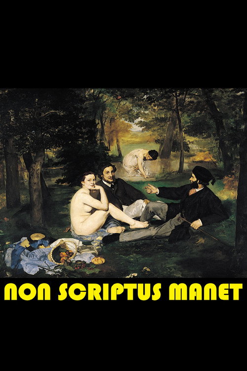 Non Scriptus Manet Poster
