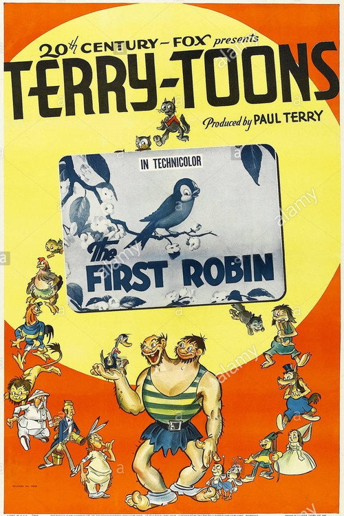 The First Robin Poster