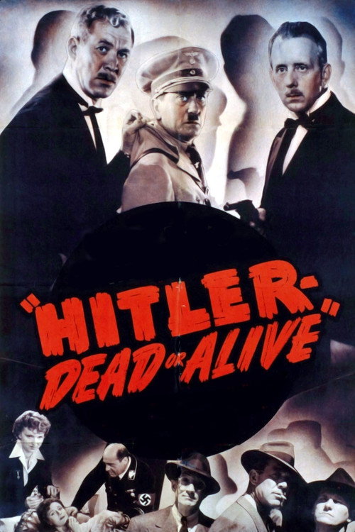 Hitler- Dead or Alive Poster
