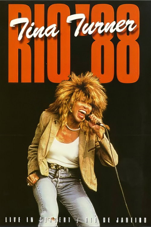 Tina Turner: Rio '88 - Live In Concert Poster