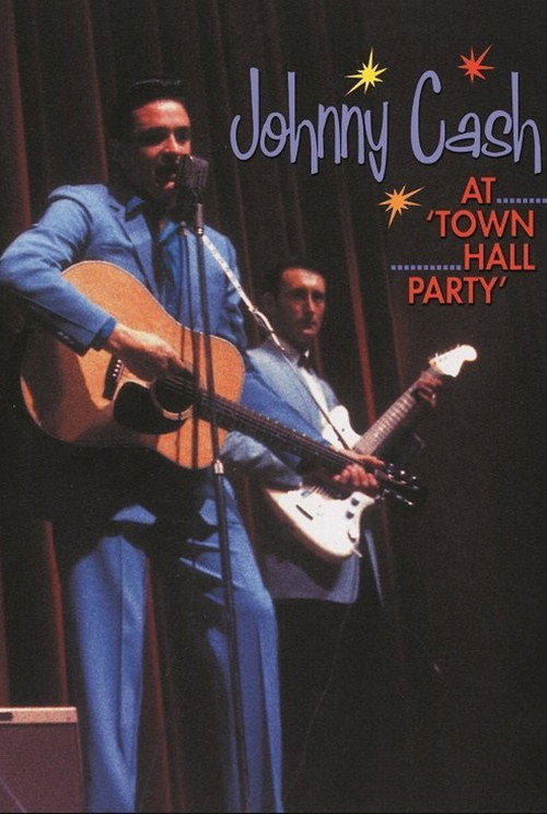 Johnny Cash at Town Hall Party 1958-1959 Poster
