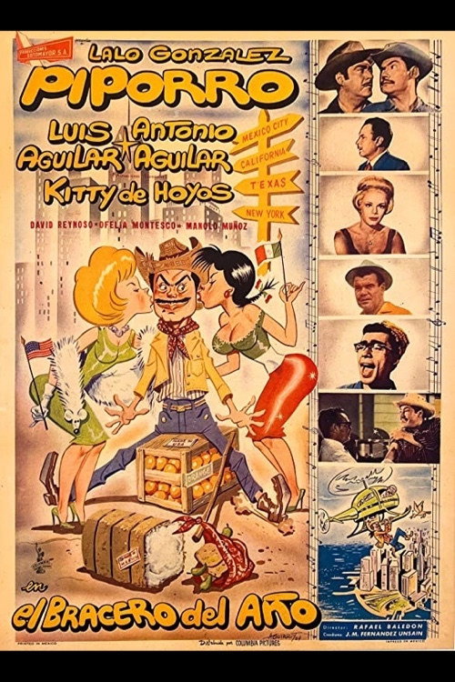 El bracero del año Poster