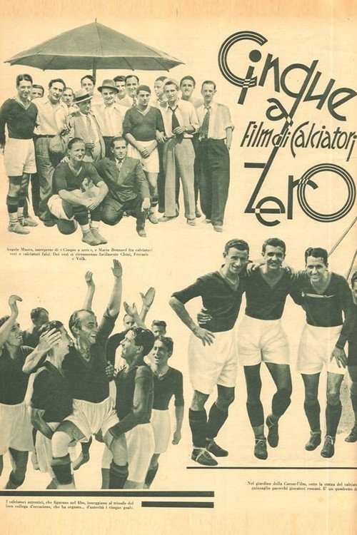Cinque a zero Poster