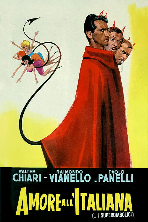 Love Italian Style Poster