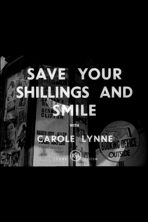Save Your Shillings and Smile Poster