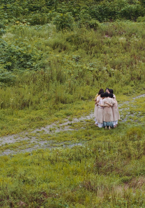 Women in Green Poster