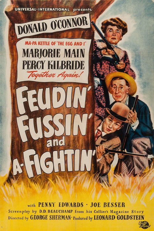 Feudin', Fussin' and A-Fightin' Poster