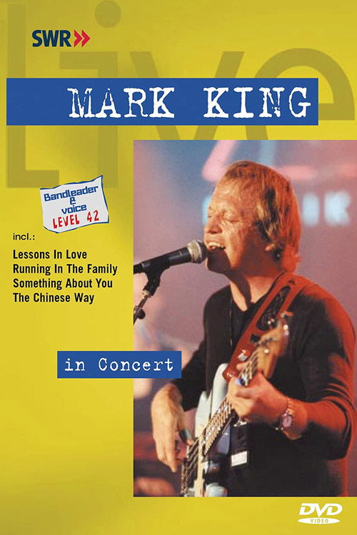 Mark King Of Level 42 - Live In Concert Poster