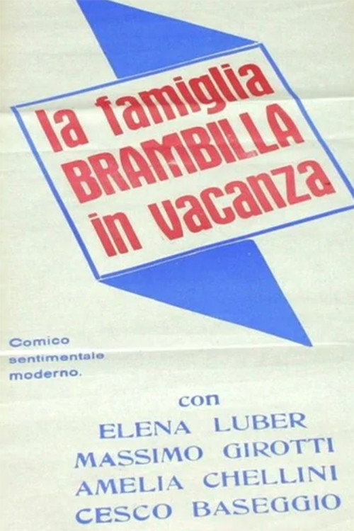 La famiglia Brambilla in vacanza Poster