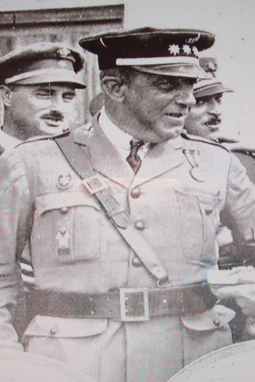 General Pozas Visits the Aragon front Poster