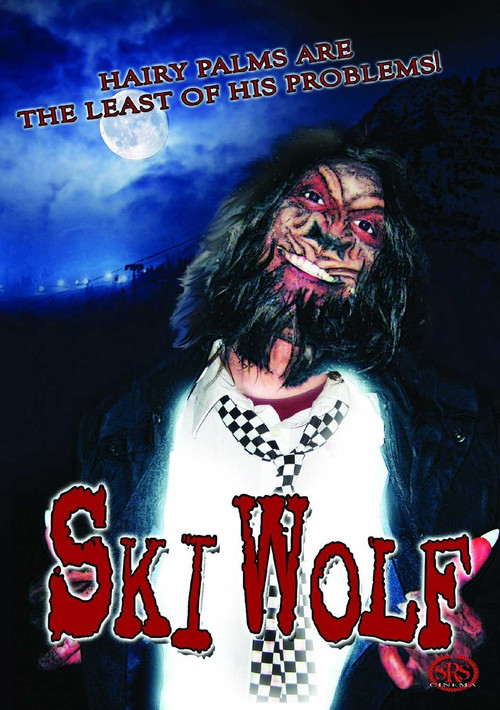 Ski Wolf Poster