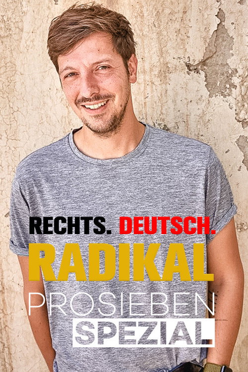 Rechts. Deutsch. Radikal. Poster