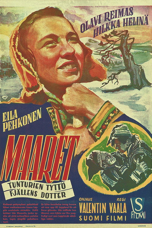 Maaret – tunturien tyttö Poster