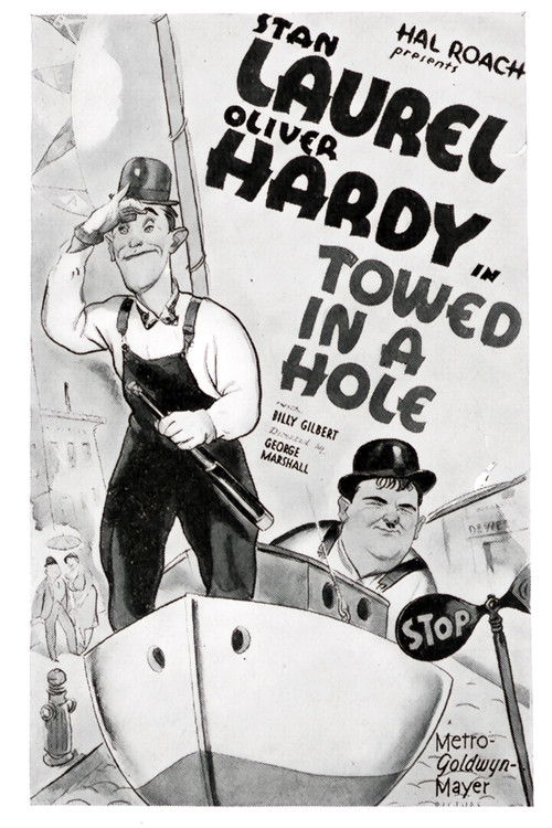 Towed in a Hole Poster