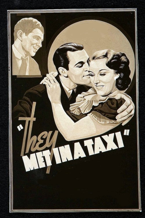 They Met in a Taxi Poster