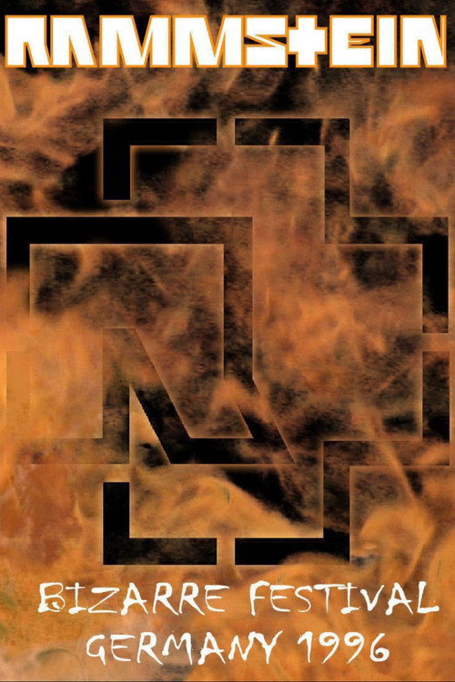 Rammstein - Bizarre Festival 1996 Poster