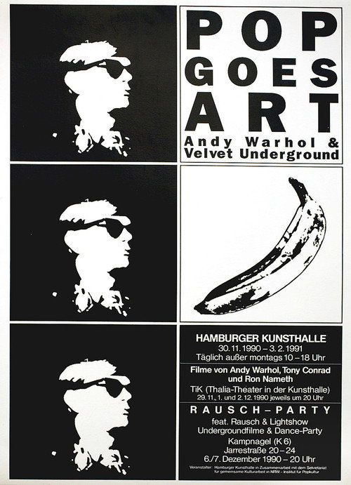 Andy Warhol + Roy Lichtenstein Poster