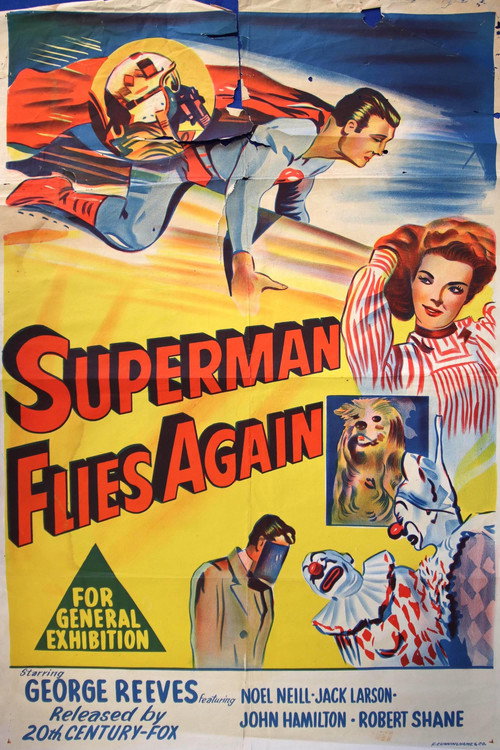 Superman Flies Again Poster