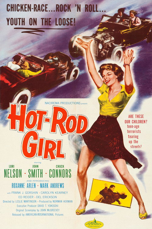 Hot Rod Girl Poster