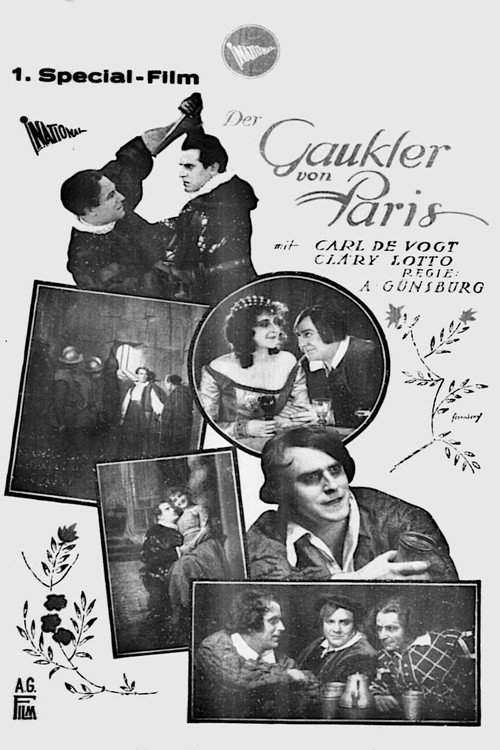 Der Gaukler von Paris Poster