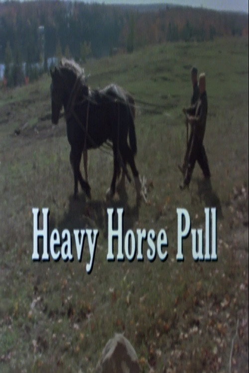 Heavy Horse Pull Poster