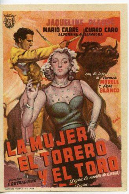 La mujer, el torero y el toro Poster