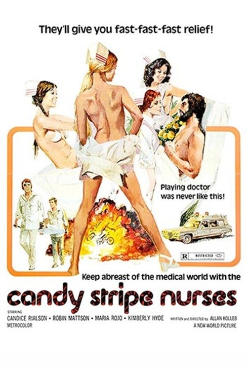 Candy Stripe Nurses Poster