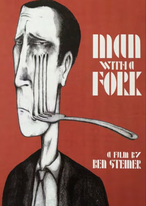 Man With a Fork Poster
