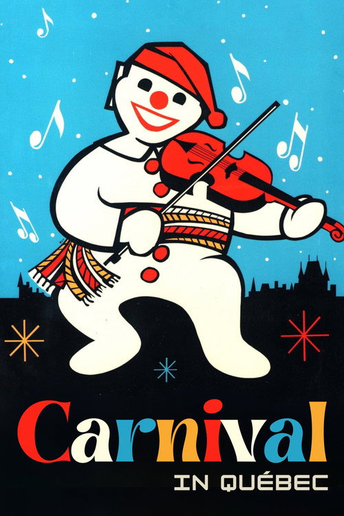 Carnival in Québec Poster