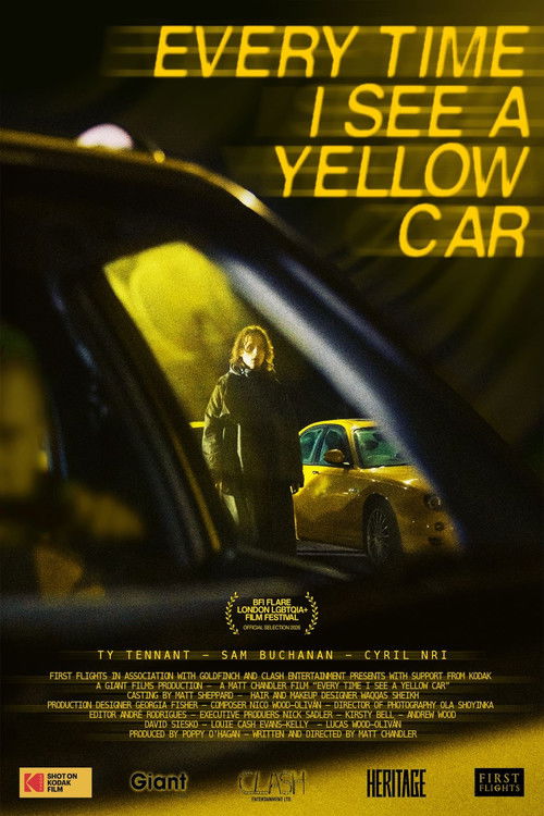 Every Time I See A Yellow Car Poster