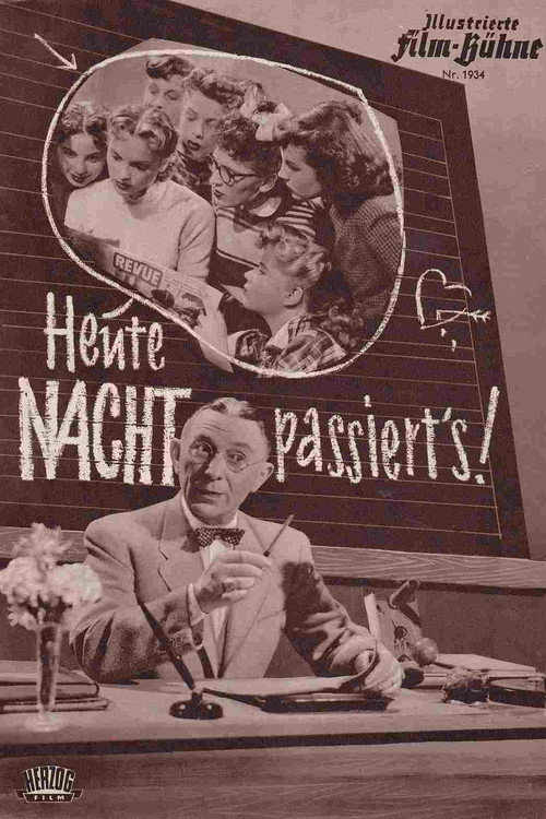 Heute nacht passiert’s Poster