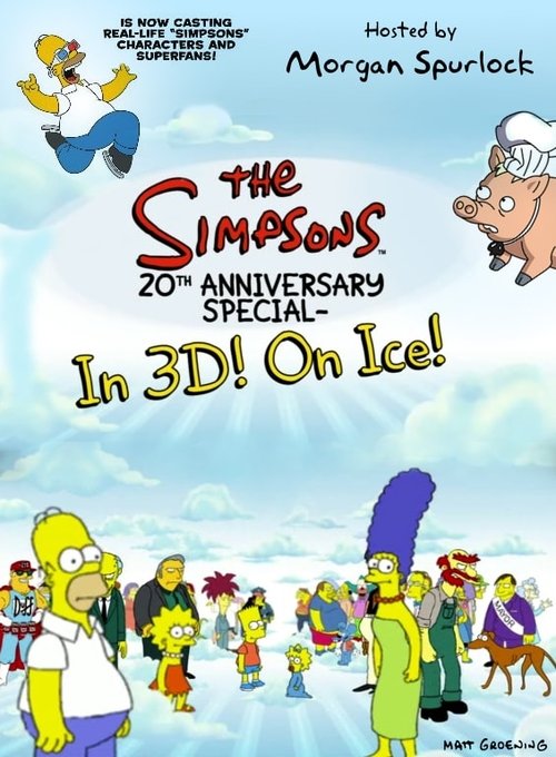 The Simpsons 20th Anniversary Special - In 3D! On Ice! Poster
