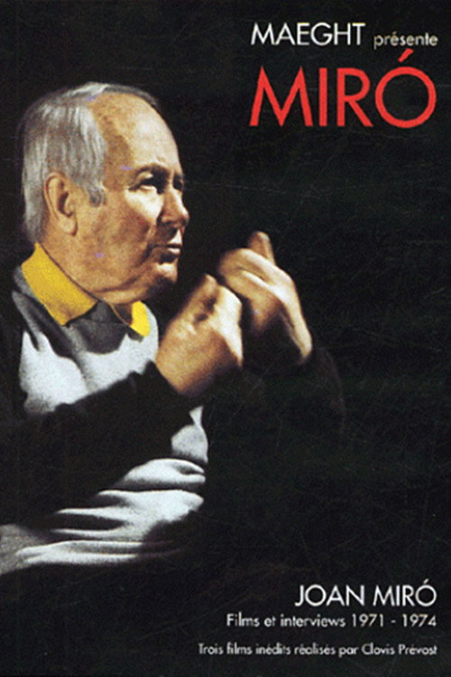Miró. Litographie d'une affiche Poster