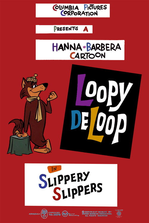 Slippery Slippers Poster