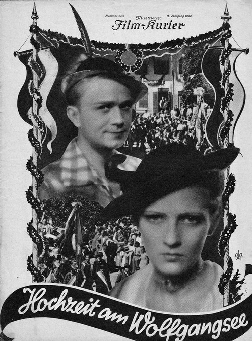 Wedding at Lake Wolfgang Poster