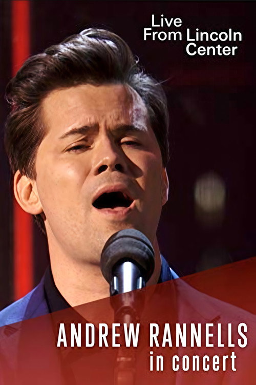 Live from Lincoln Center: Andrew Rannells in Concert Poster