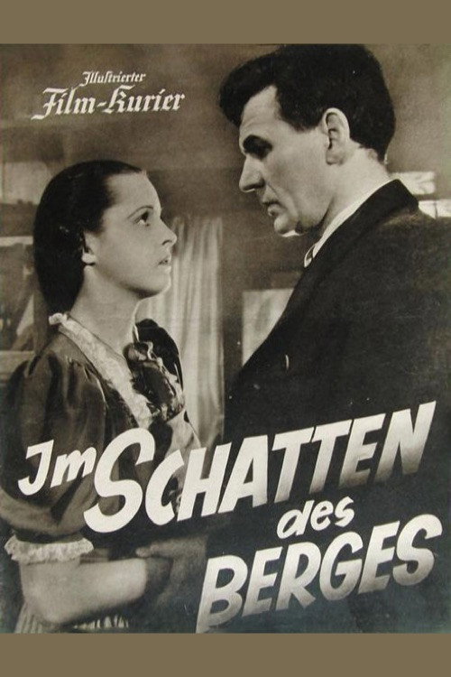Im Schatten des Berges Poster