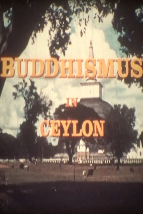 Buddhismus in Ceylon Poster