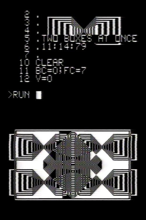 Two Boxes at Once Poster