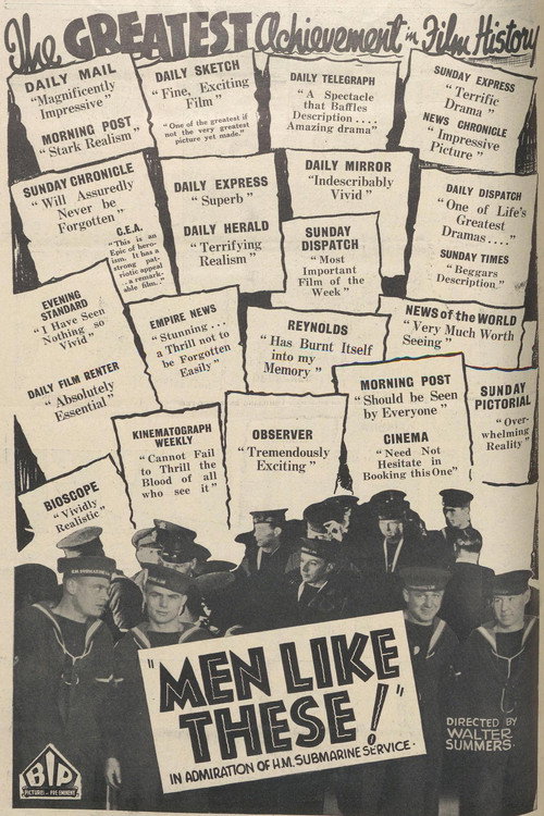 Men Like These Poster