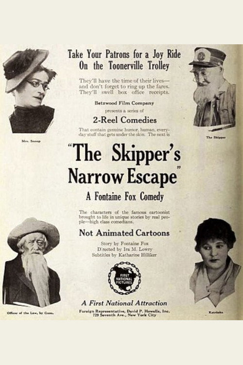 The Skipper's Narrow Escape Poster