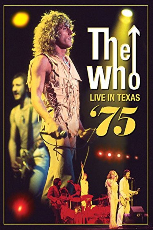 The Who: Live in Texas '75 Poster