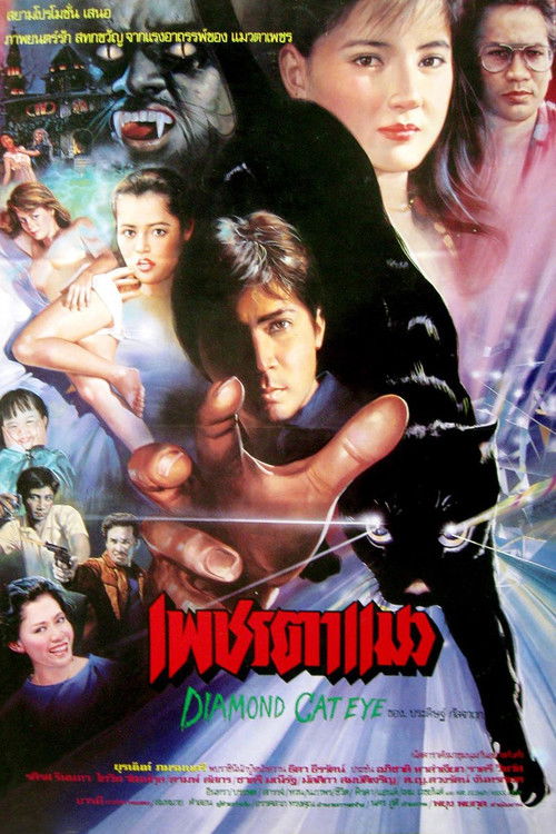 Diamond Cat Eye Poster