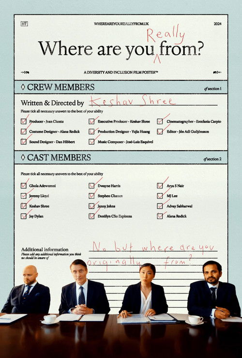 Where Are You Really From? Poster