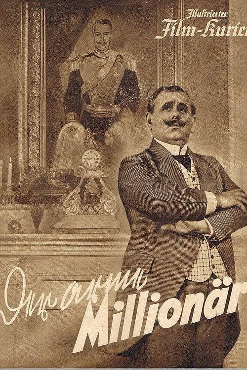 Der arme Millionär Poster