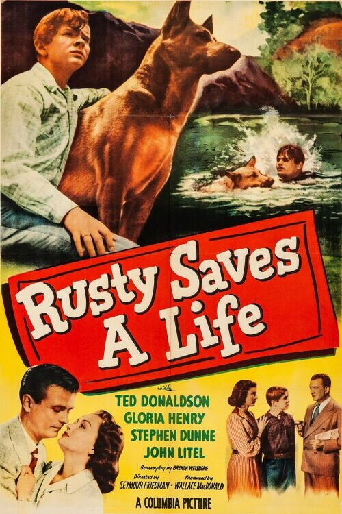 Rusty Saves a Life Poster