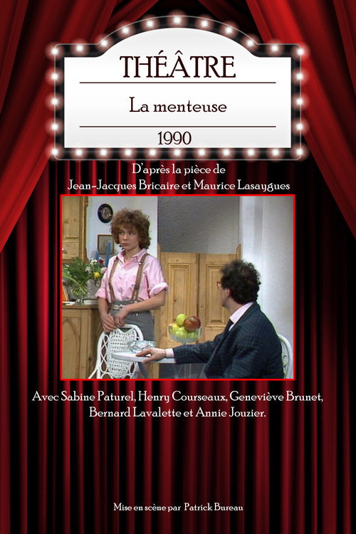 La menteuse Poster