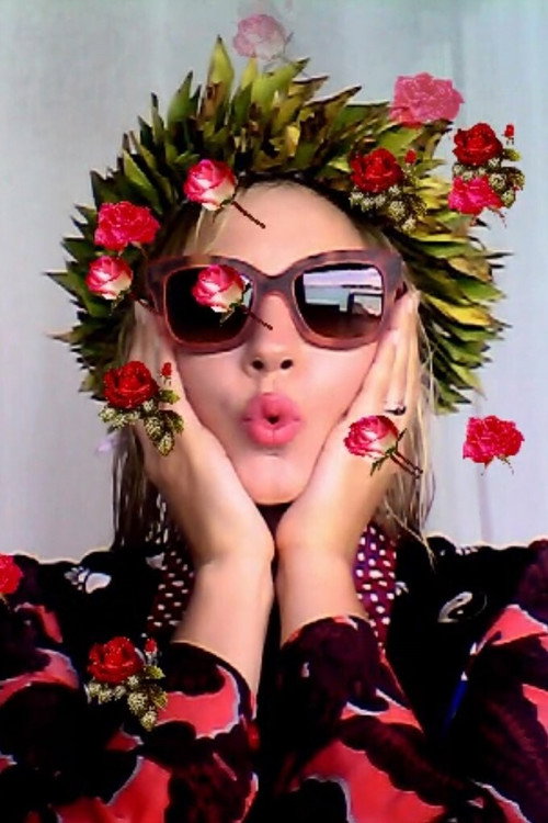 bora bora roses Poster